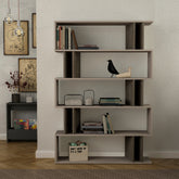 Partiro Modern Bookcase Display Unit Room Separator Tall 161cm - Decortie